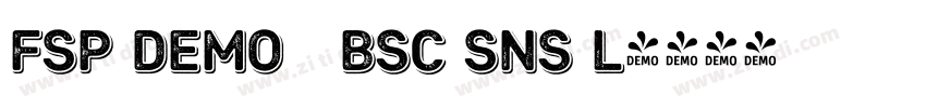 FSP DEMO   Bsc Sns l字体转换